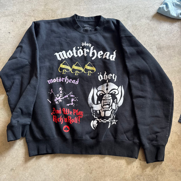 Motorhead x Obey crewneck size L